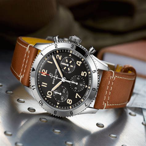 breitling p51 watch|BREITLING Classic AVI Chronograph, P.